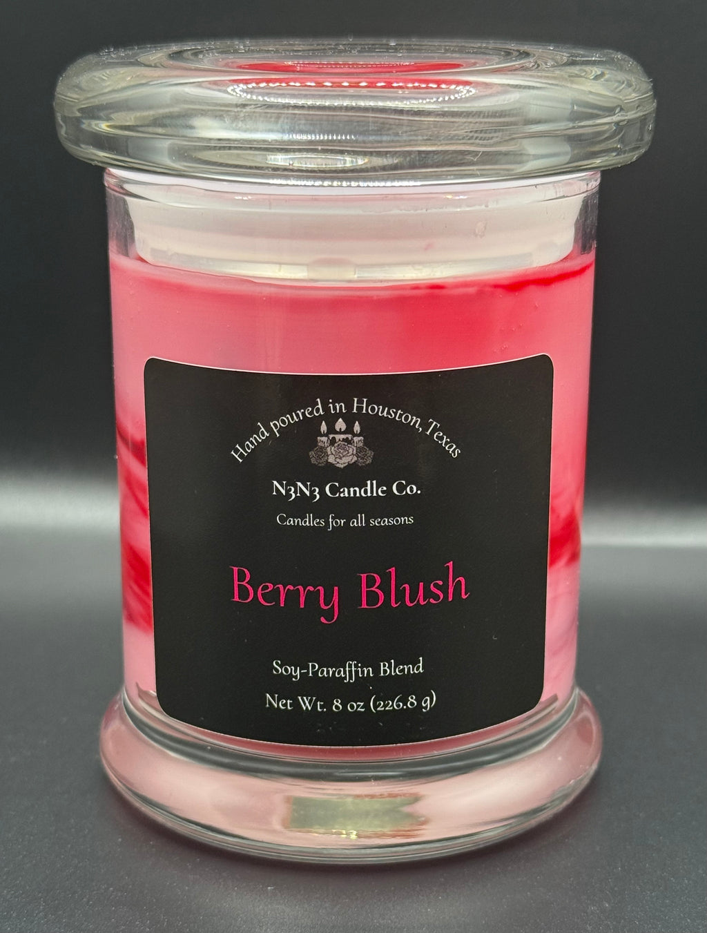 Berry Blush Candle ( 8 oz )